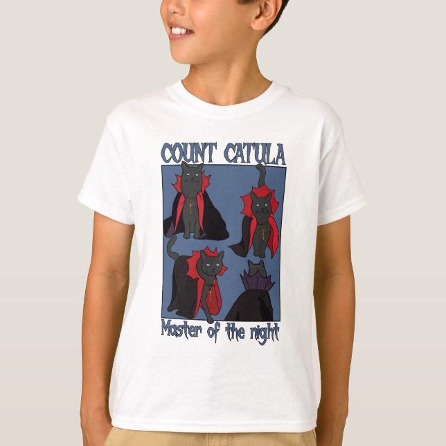 Count Catula Master of the Night T-Shirt (Vorderseite)