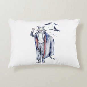 Count Catula Vampire Cat Dekokissen