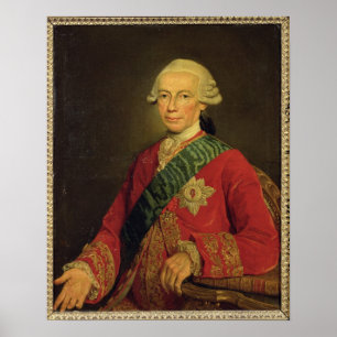 Count Claude-Louis-Robert de Saint-Germain 1777 Poster
