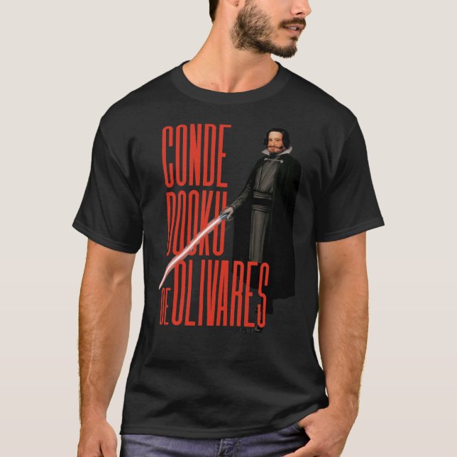 Count Dooku De Olivares   T-Shirt (Vorderseite)