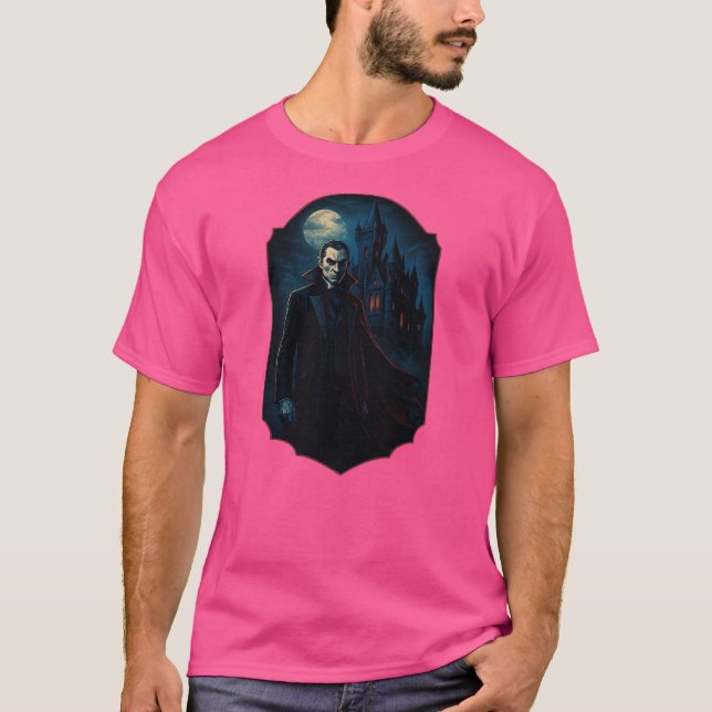 Count Dracula Design T-Shirt (Vorderseite)