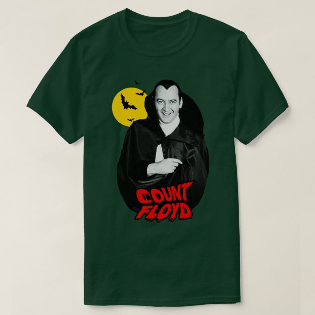 Count Floyd SCTV T-Shirt (Design vorne)