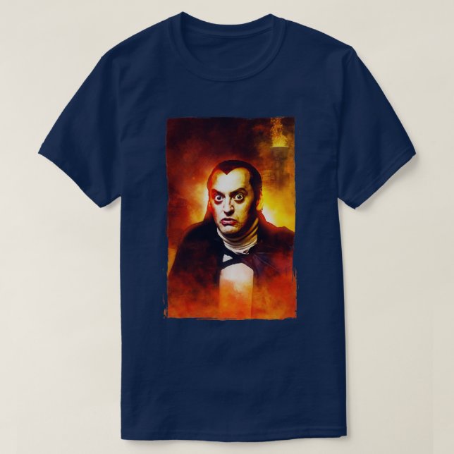 Count Floyds Monster Chiller Horror Theater T-Shirt (Design vorne)