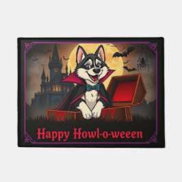 Count Husky Happy Howl-o-ween Fußmatte