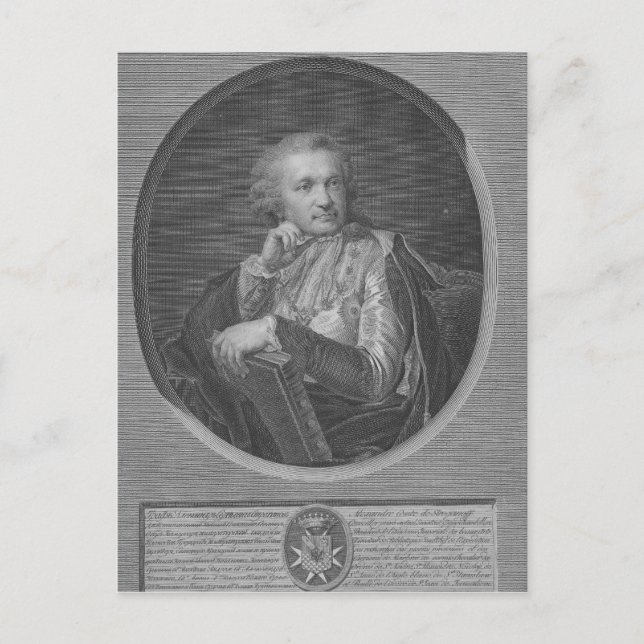 Count Stroganov Postkarte (Vorderseite)