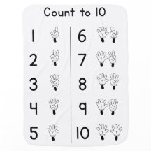Count to 10 handgestures