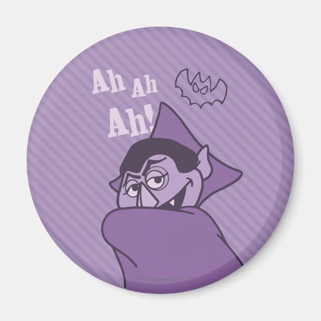 Count von Count - Ah Ah! Magnet (Vorne)