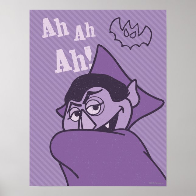 Count von Count - Ah Ah! Poster (Vorne)