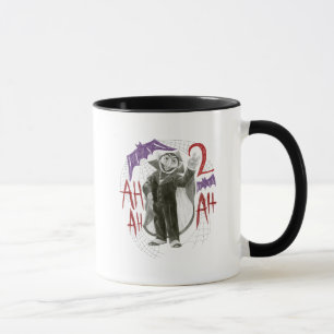 Count von Count B&W Sketch Zeichnend Tasse