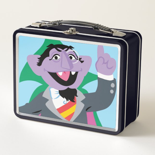 Count von Count Classic Style Metall Lunch Box (Vorderseite)