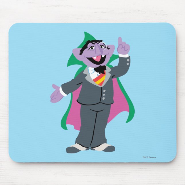 Count von Count Classic Style Mousepad (Vorne)