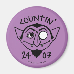 Count von Count Skate Logo - Countin' 24/7 Magnet
