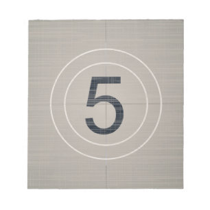 Countdown Notizblock