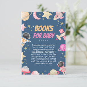 Countdown Space Girl Books for Baby Begleitkarte