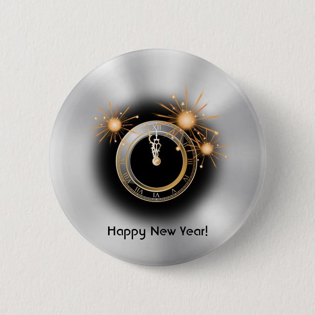 Countdown to the New Year Button (Vorderseite)