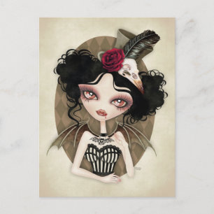 Countess Nocturne Postcard Postkarte