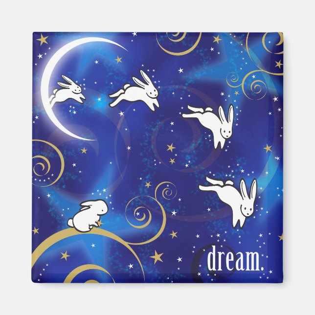 Counting Bunnies Magnet (Vorne)