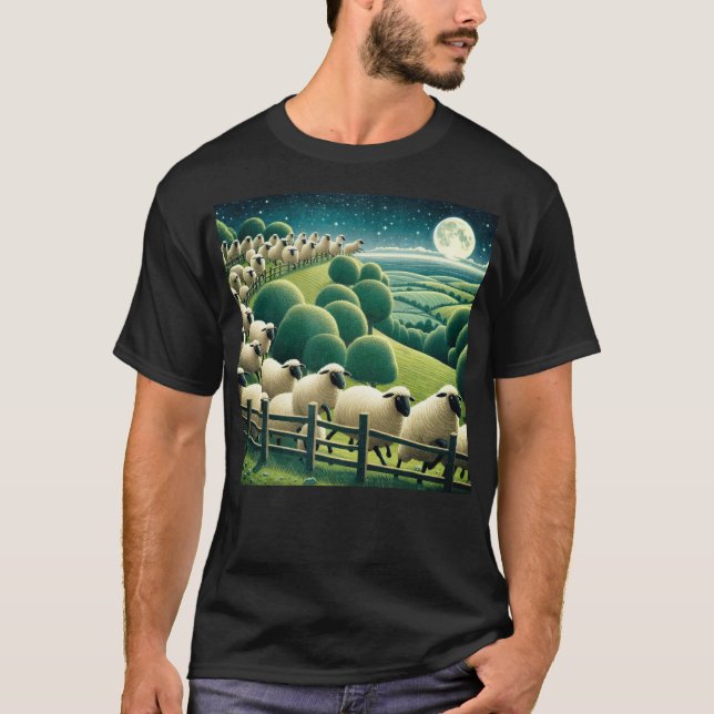 Counting Sheep T-Shirt (Vorderseite)