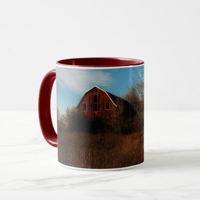 Country Barn Coffee Mug Tasse (Vorderseite Links)
