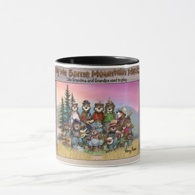Country Bear Mountain Music Tasse (Zentrum)