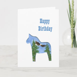 Country Birthday Card Karte