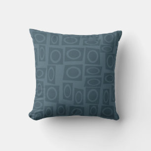 Country Blue auf Blue Modern American MOJO Pillow Kissen