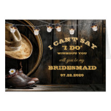 Country Boots Hat Barn Wood Bridesmaid Anfrage