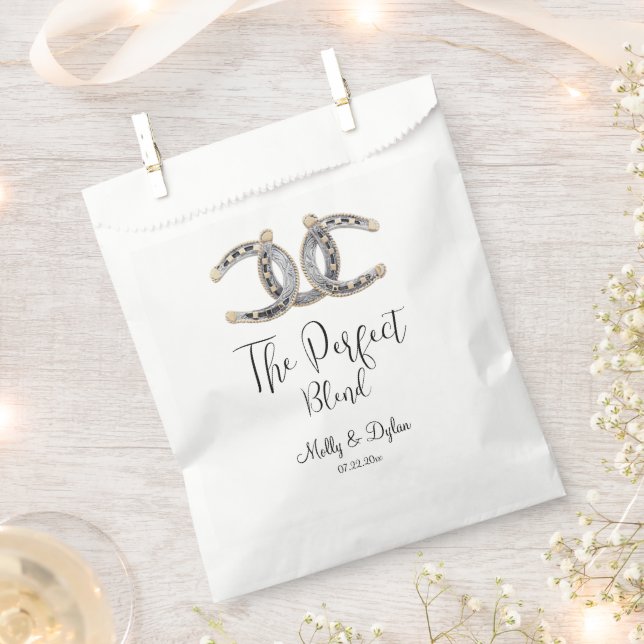 Country Boots Hat Horseshoes Hochzeit Geschenktütchen (Ausgeschnitten)