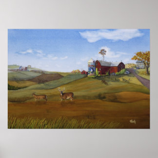 Country Buck Poster