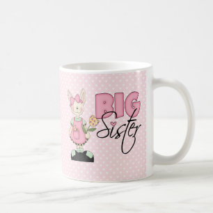 Country Bunny Big Sister (pink) Tasse