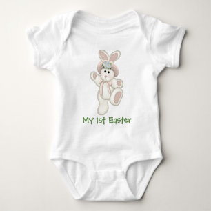 Country Bunny First Oster Baby Strampler