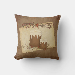 Country Candles Pillow Kissen