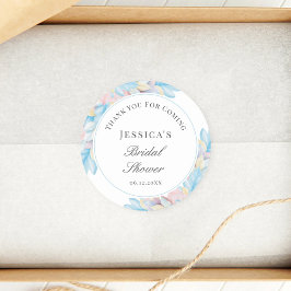 Country Chic Brautparty Danke, dass Sie gekommen s Runder Aufkleber