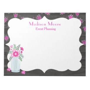 Country Chic Light Strings Eventplaner Notizblock