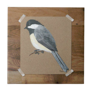 Country Chickadee Tile Fliese