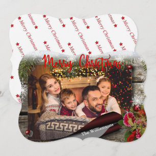 Country Christmas Bulletin Board Foto Extravagante Einladung