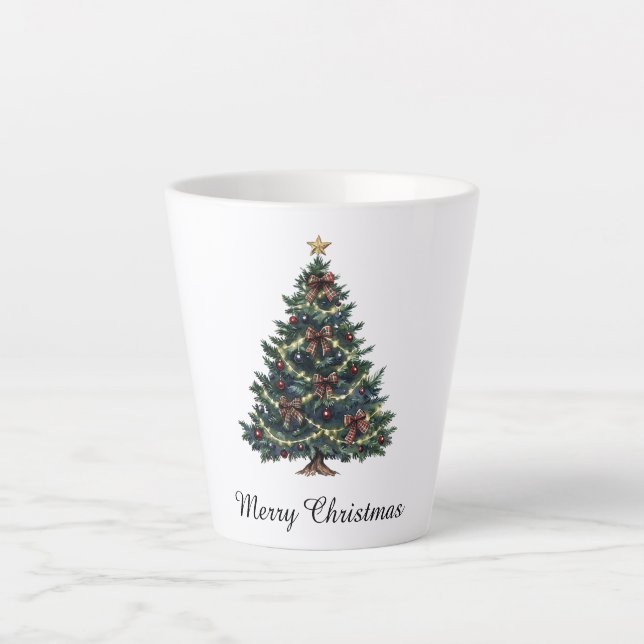 Country Christmas Tree Milchtasse (Vorderseite)