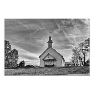 Country Church Fotodruck