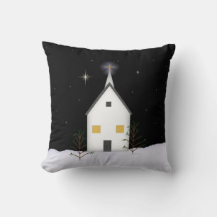 Country Church Pillow Kissen