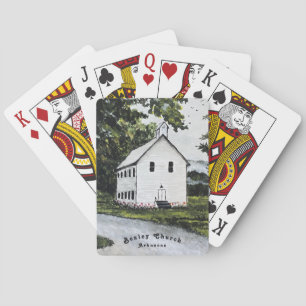 Country Church Playing Cards Spielkarten