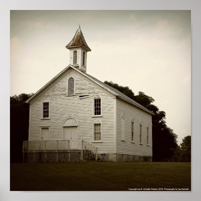 Country Church Poster (Vorne)