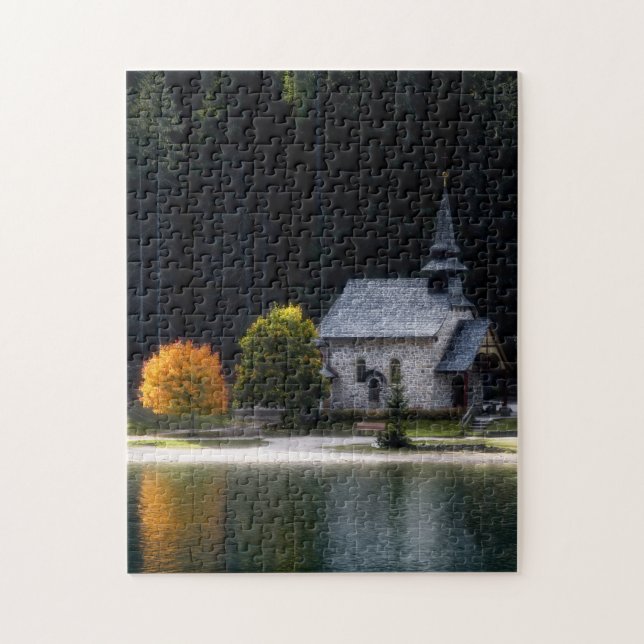 Country Church Puzzle (Vertikal)
