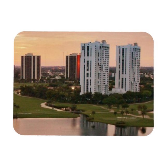 Country Club, Aventura, Florida Magnet (Horizontal)