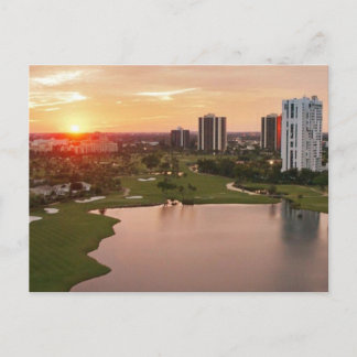 Country Club, Aventura, Florida Postkarte