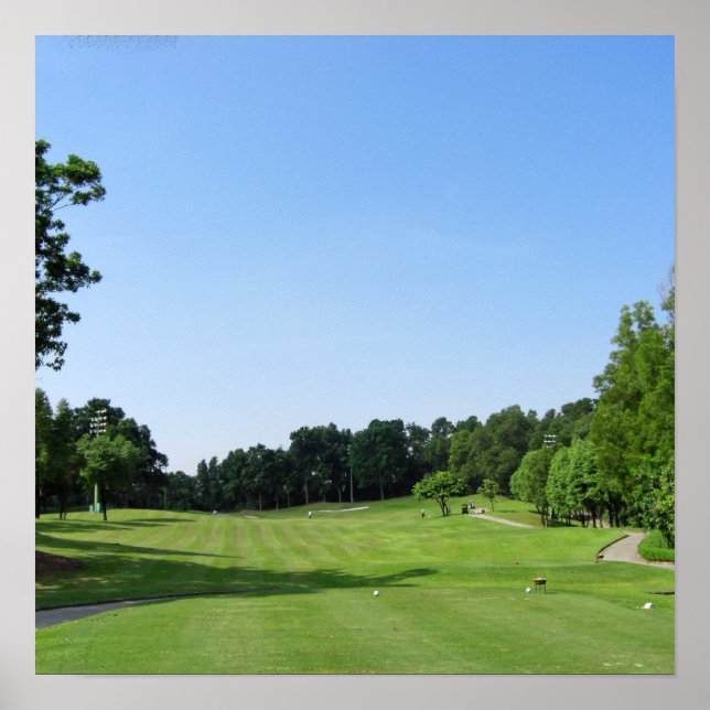 Country Club Poster Print (Vorne)