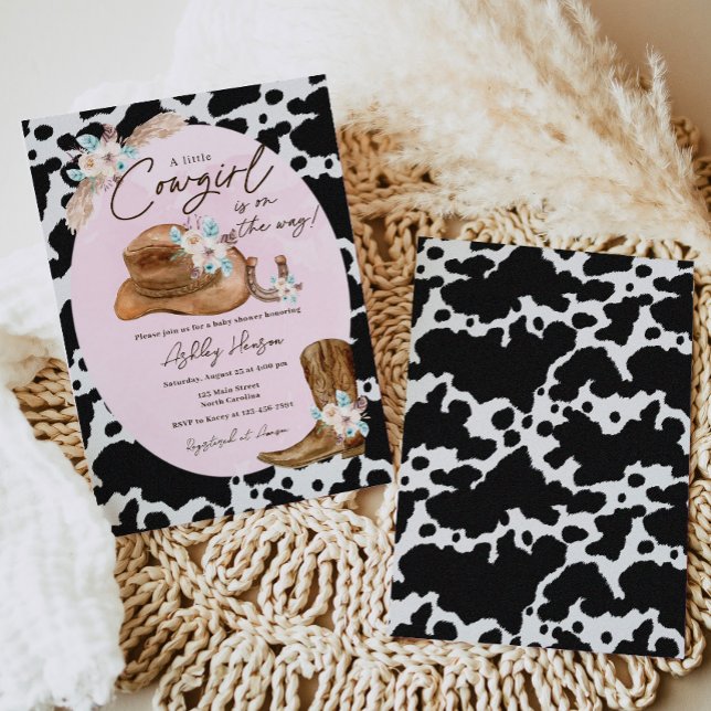 Country Cowgirl Babydusche Einladung (Von Creator hochgeladen)