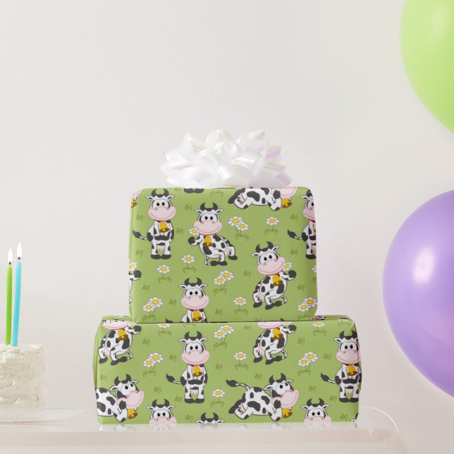 Country Cows  Geschenkpapier (Partygeschenke)