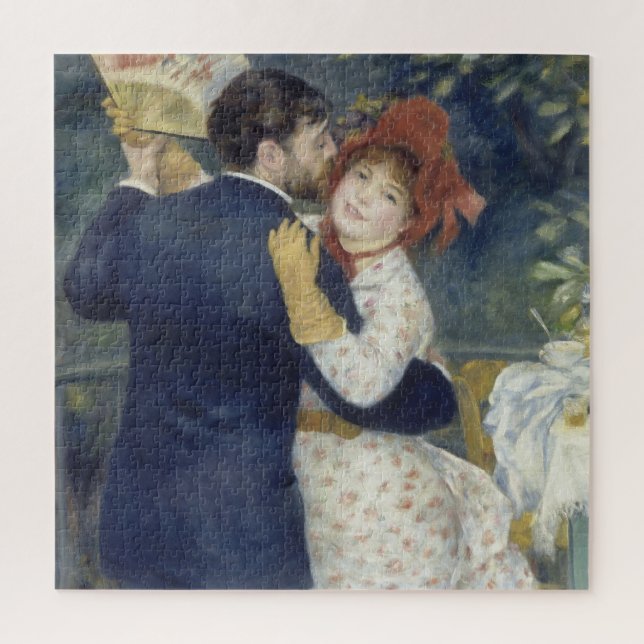 Country Dance - Renoir Impressionist Malerei Puzzle (Vertikal)