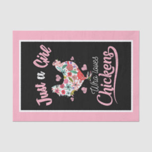 Country decoupage Hühnerhähnchen Crafters Seidenpapier