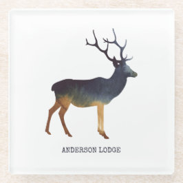 Country Deer Glasuntersetzer